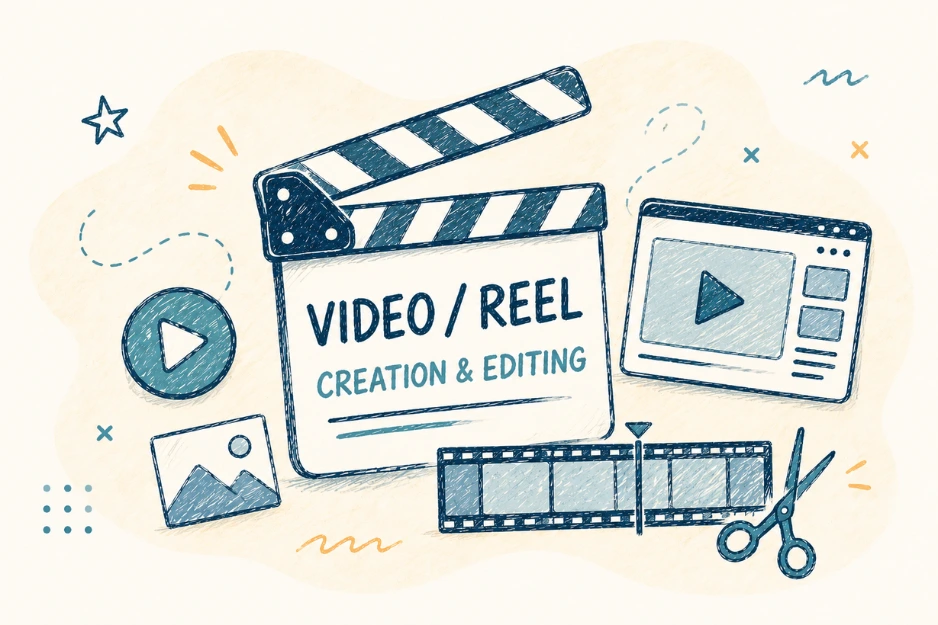 1 Video / Reel Creation & Editing