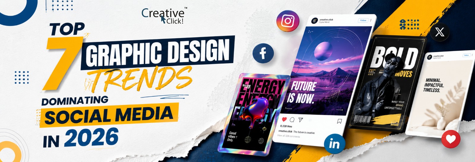 Top 7 Graphic Design Trends Dominating Social Media in 2026